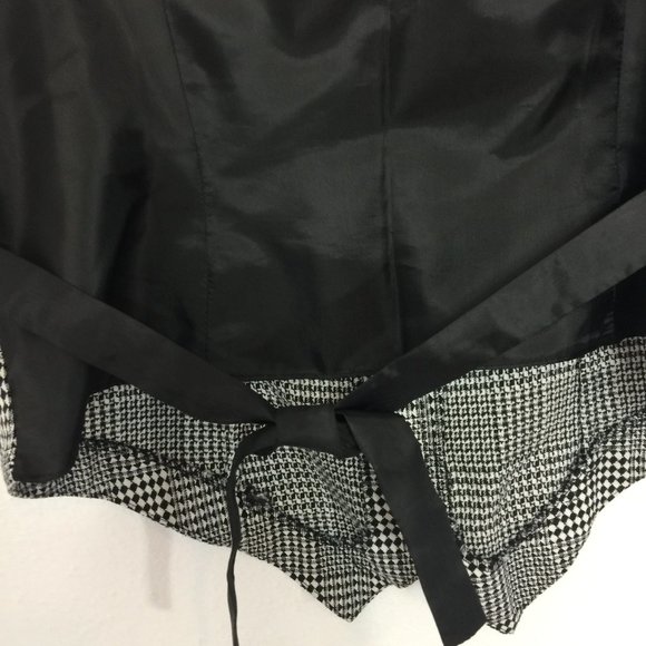 Toni Garment CC Magic Vest Tuxedo Vintage BOHO Med - Picture 7 of 7